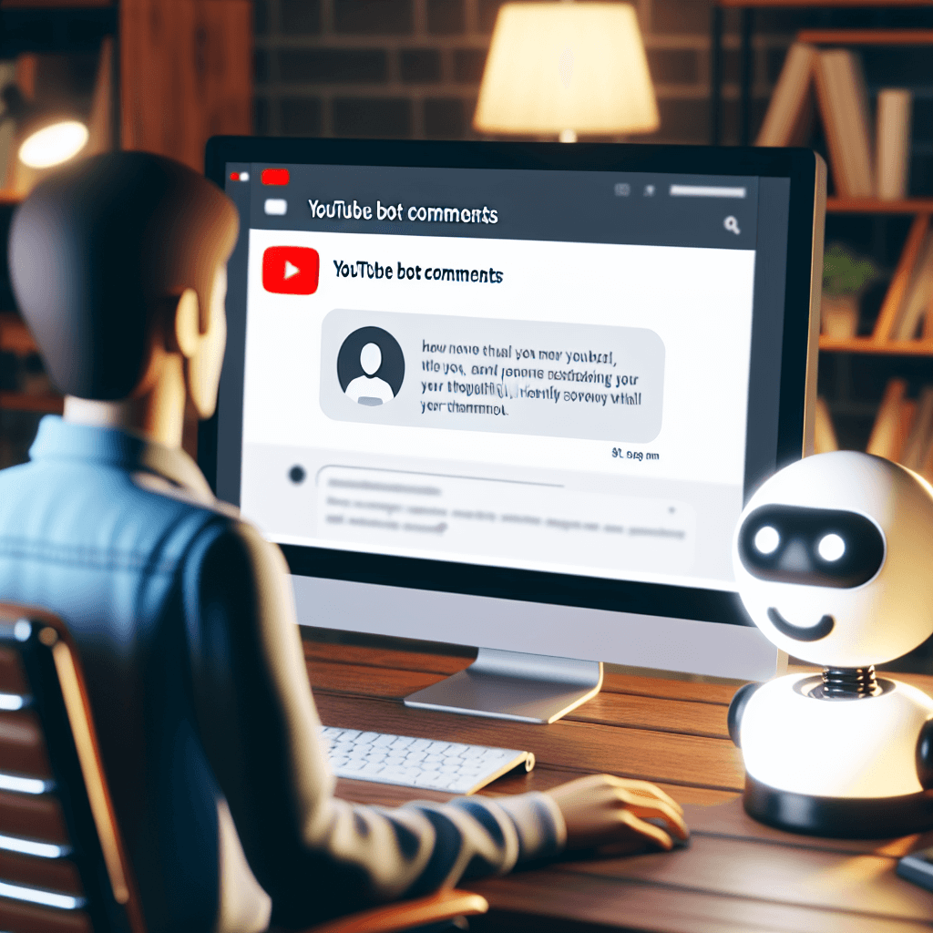 YouTube bot comments